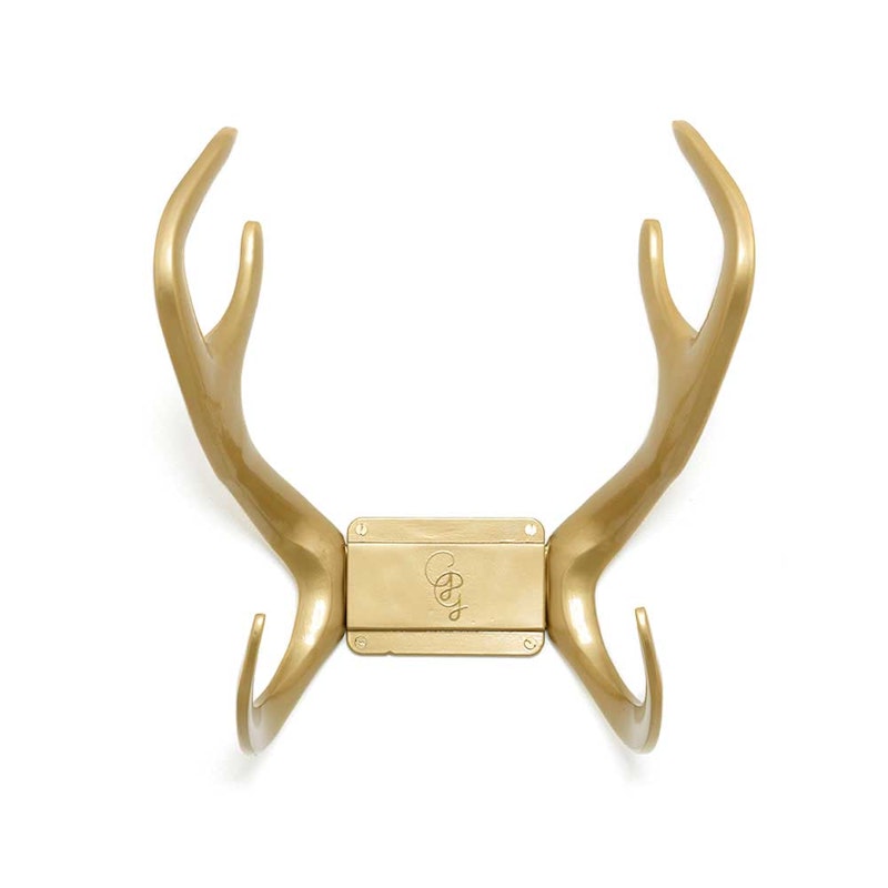 Reindeer Wall Mount, Gold