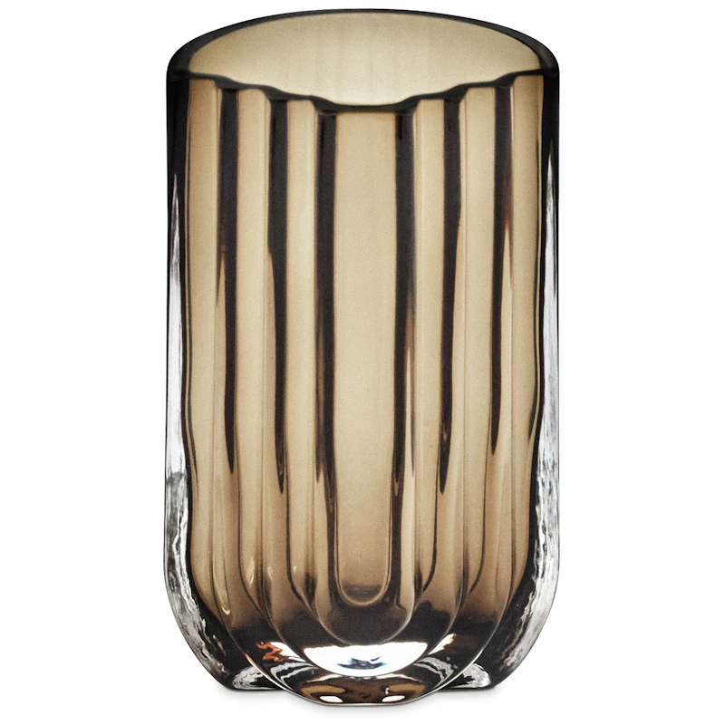 Vima Vase 19,5 cm, Smoked