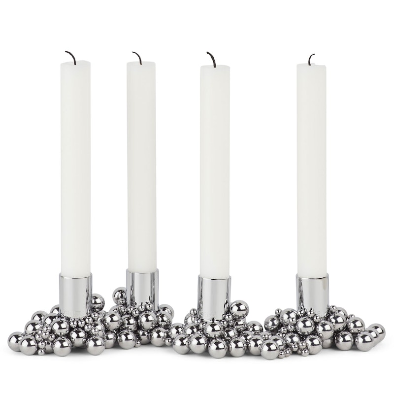 Molekyl Candlestick 4, Chrome