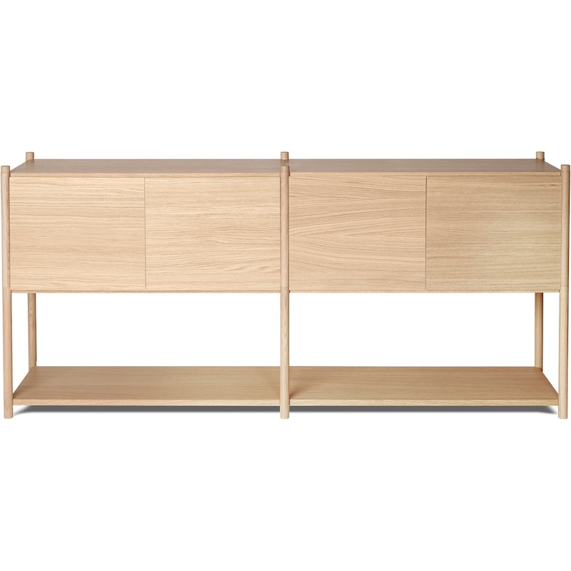 Sceene H Bookcase, Made of oak, Oak