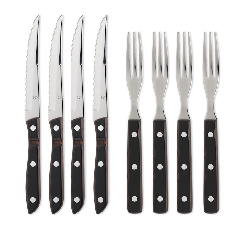 Old Farmer Classic Grill Cutlery, 4+4