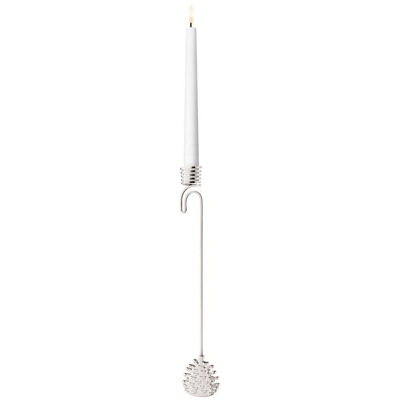 Hanging Candle Holder Cone, Palladium Plated