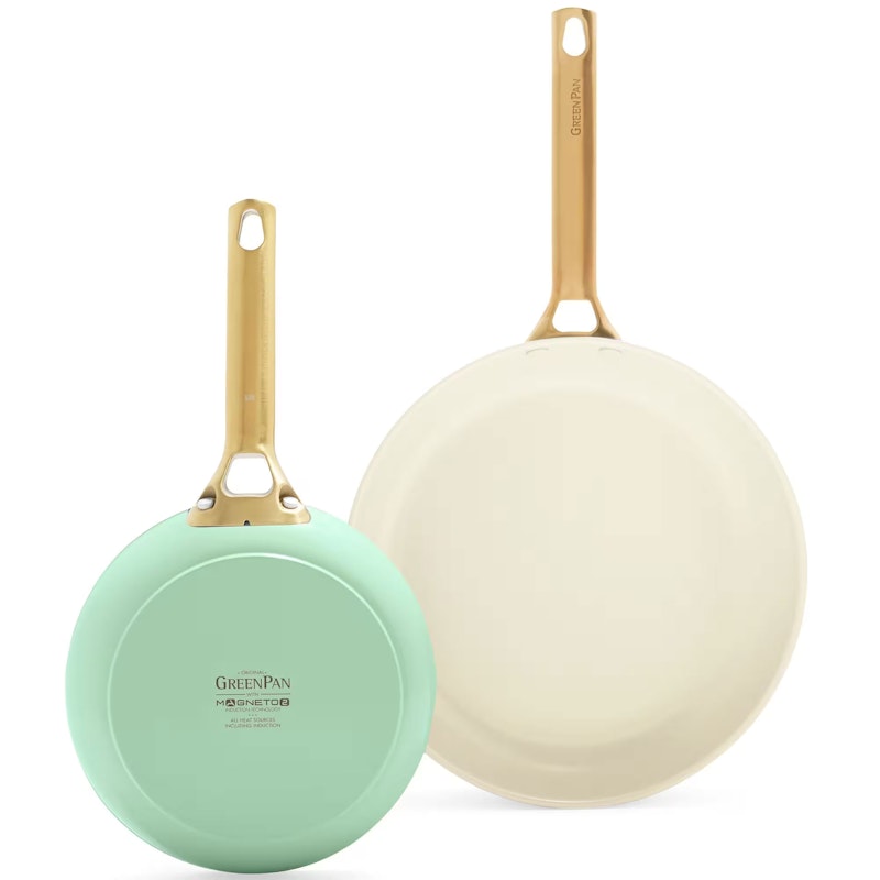 Padova Reserve Frying Pan 2-pack, Pastel Green