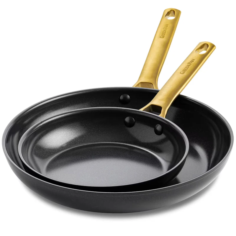 Padova Reserve Frying Pan 2-pack, Black