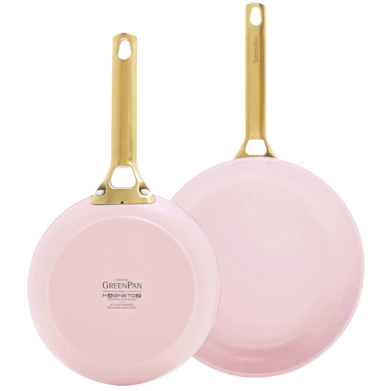 Padova Reserve Frying Pan 2-pack, Blush Pink