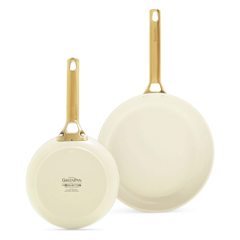 Padova Reserve Frying Pan 2-pack, Cream White