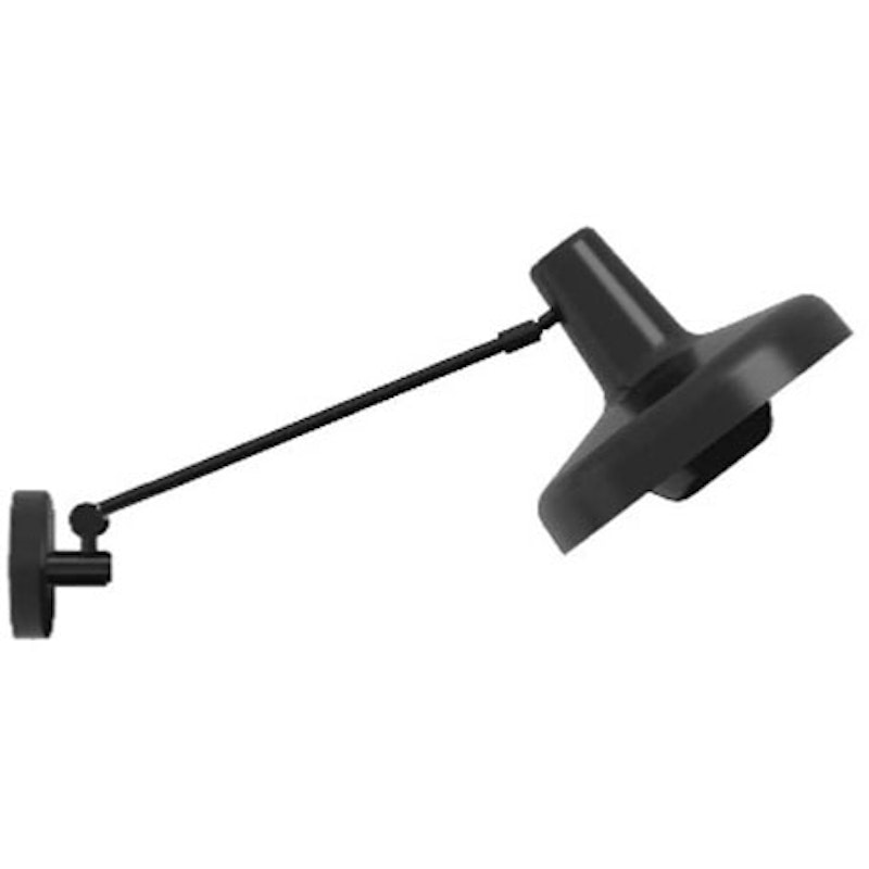 Arigato Wall Lamp Short, Black