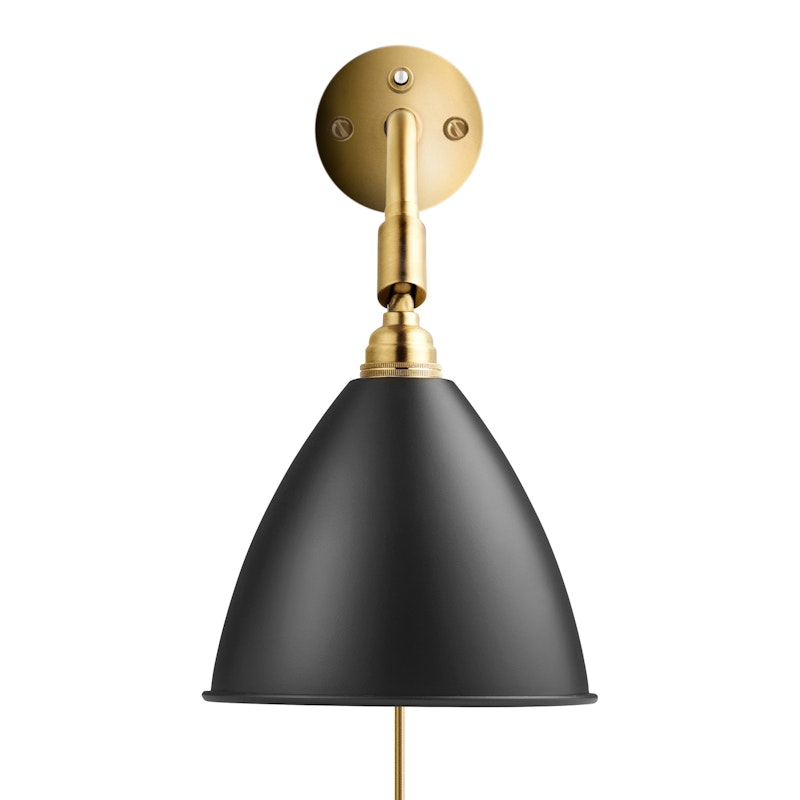 Bestlite BL7 Wall Lamp, Brass / Black