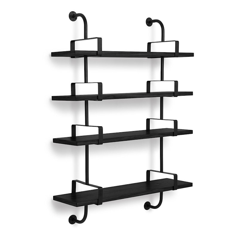 Demon Shelf 4, 95cm, Black Stained Ash