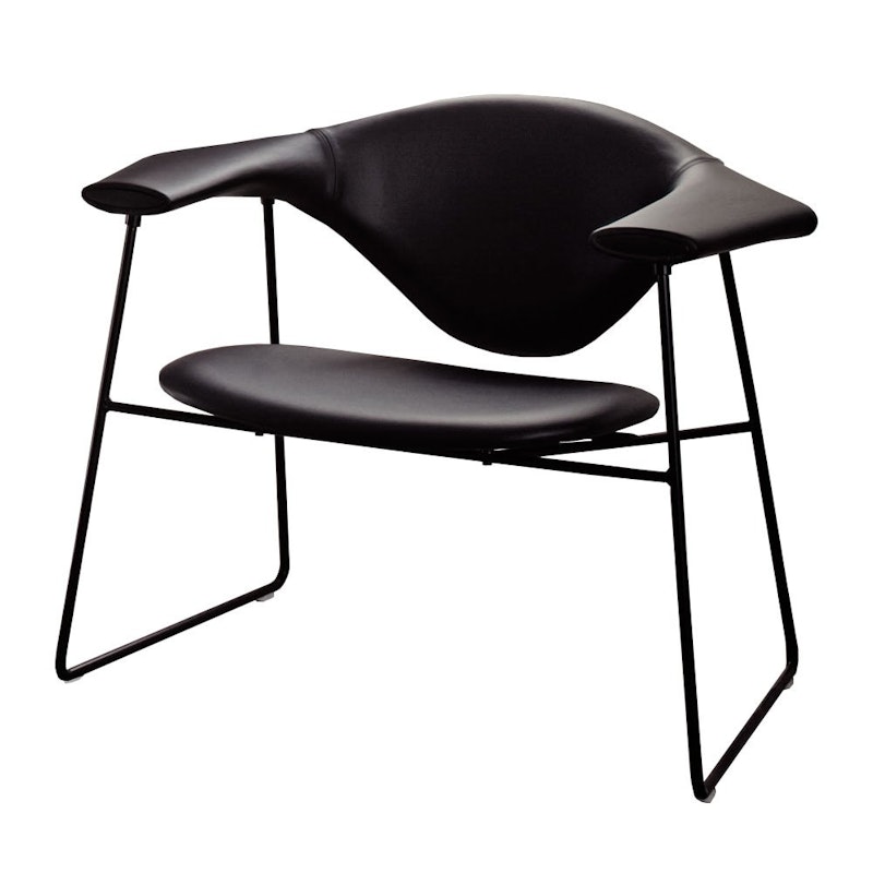 Masculo Lounge Chair, Savanne Svart