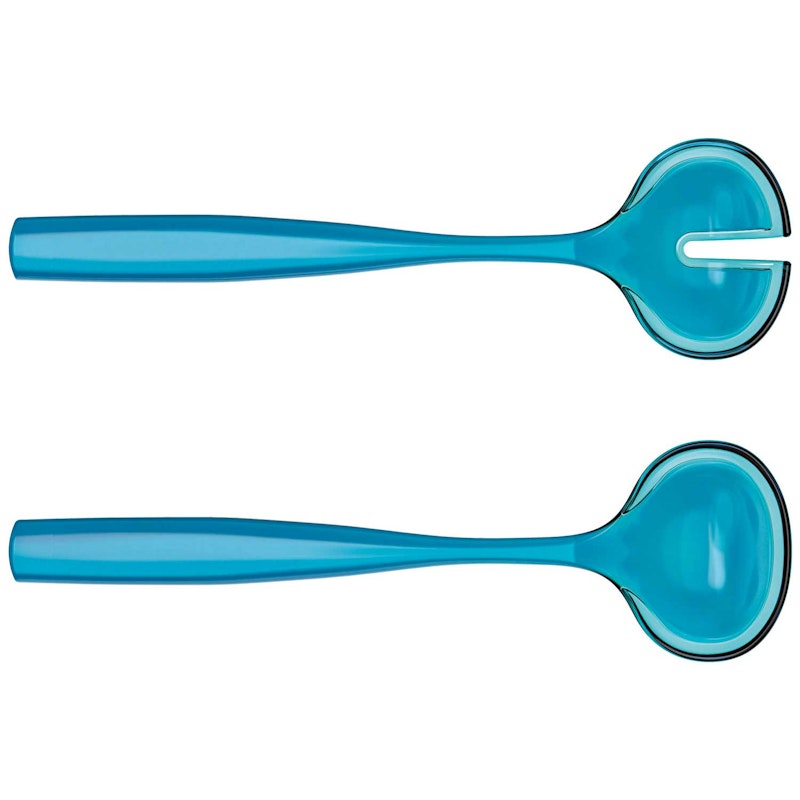 Dolcevita Salad Server, Blue