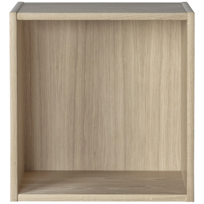 Haslev Reolen 1101 Wall Shelf, White Oiled Oak