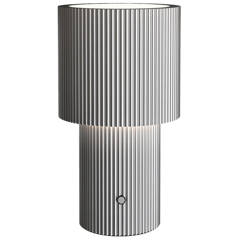 Iluma Table Lamp Portable, Silver