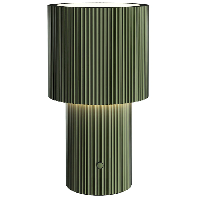 Iluma Table Lamp Portable, Olive Green