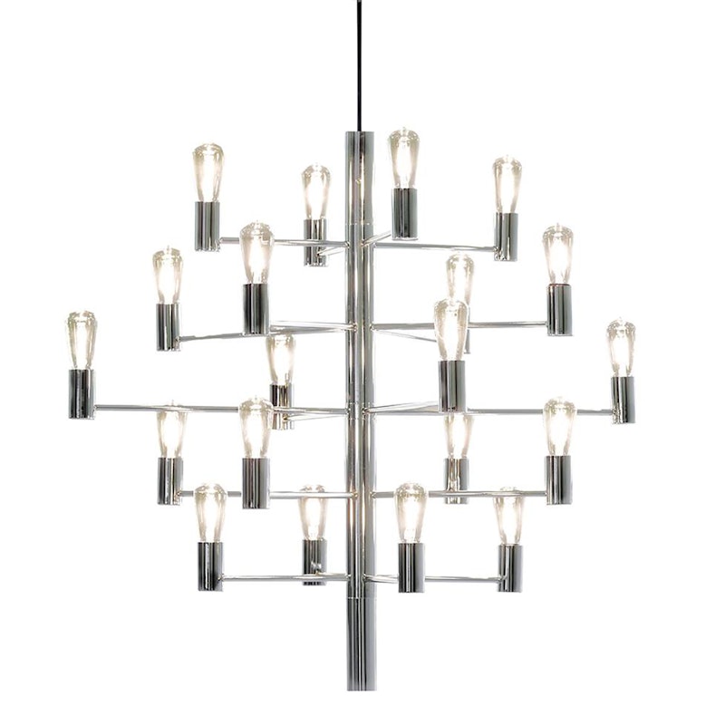 Manola 20 Chandelier Dimmable LED, Chrome