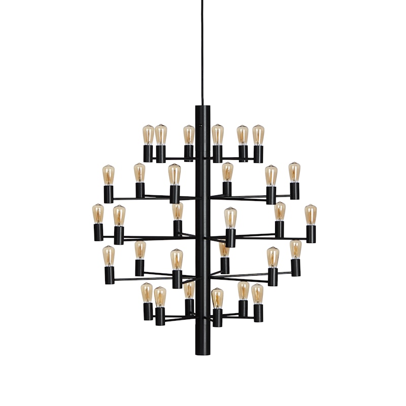 Manola 30 Chandelier Dimmable LED, Black