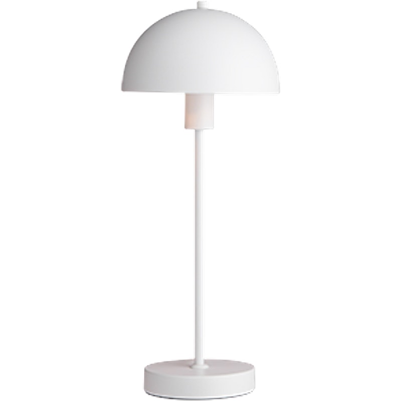 Vienda Table Lamp, White / Opal