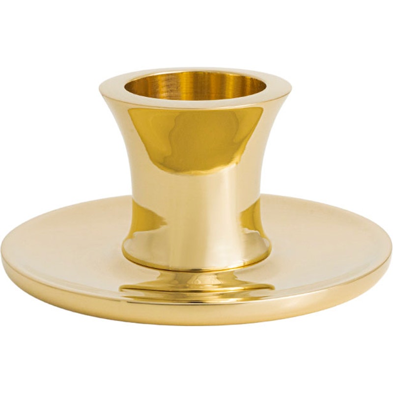 Basso Candlestick H2,5 cm, Brass