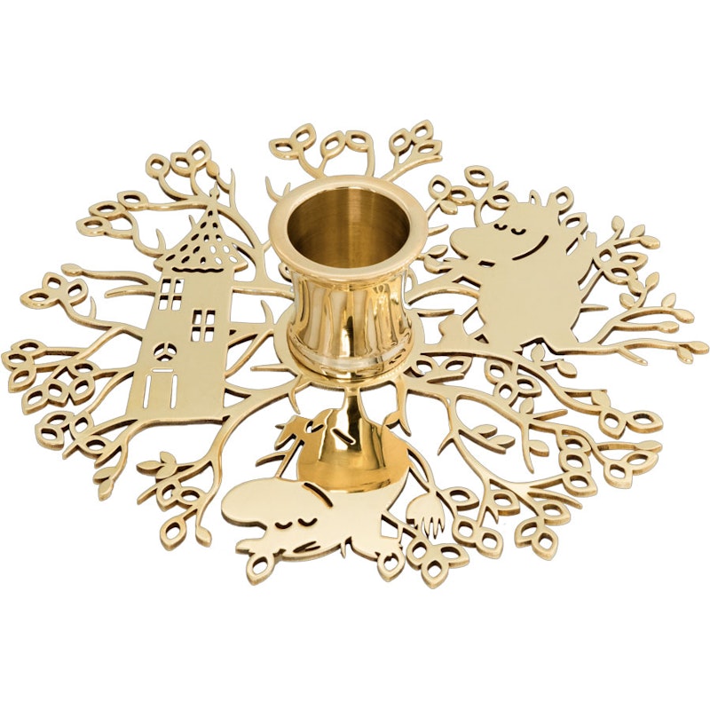 Hilke X Moomin No.1 Candle Holder, Brass