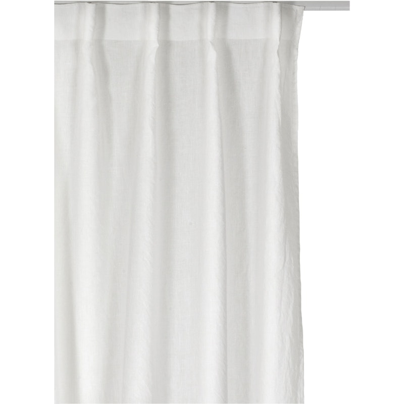 Sunrise Curtain With Pleat Band 140x290 cm, White