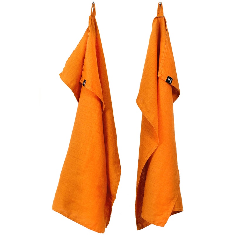 Sunshine Kitchen Towel 50x70 cm 2-pack, Bitter Orange