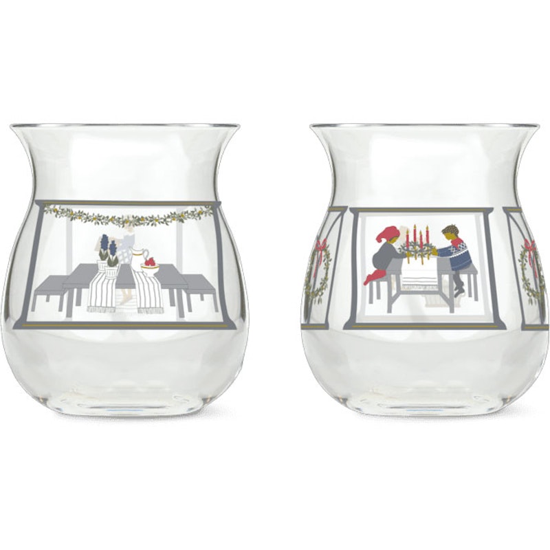 Holmegaard Christmas Candle Holder 2024 2-pack