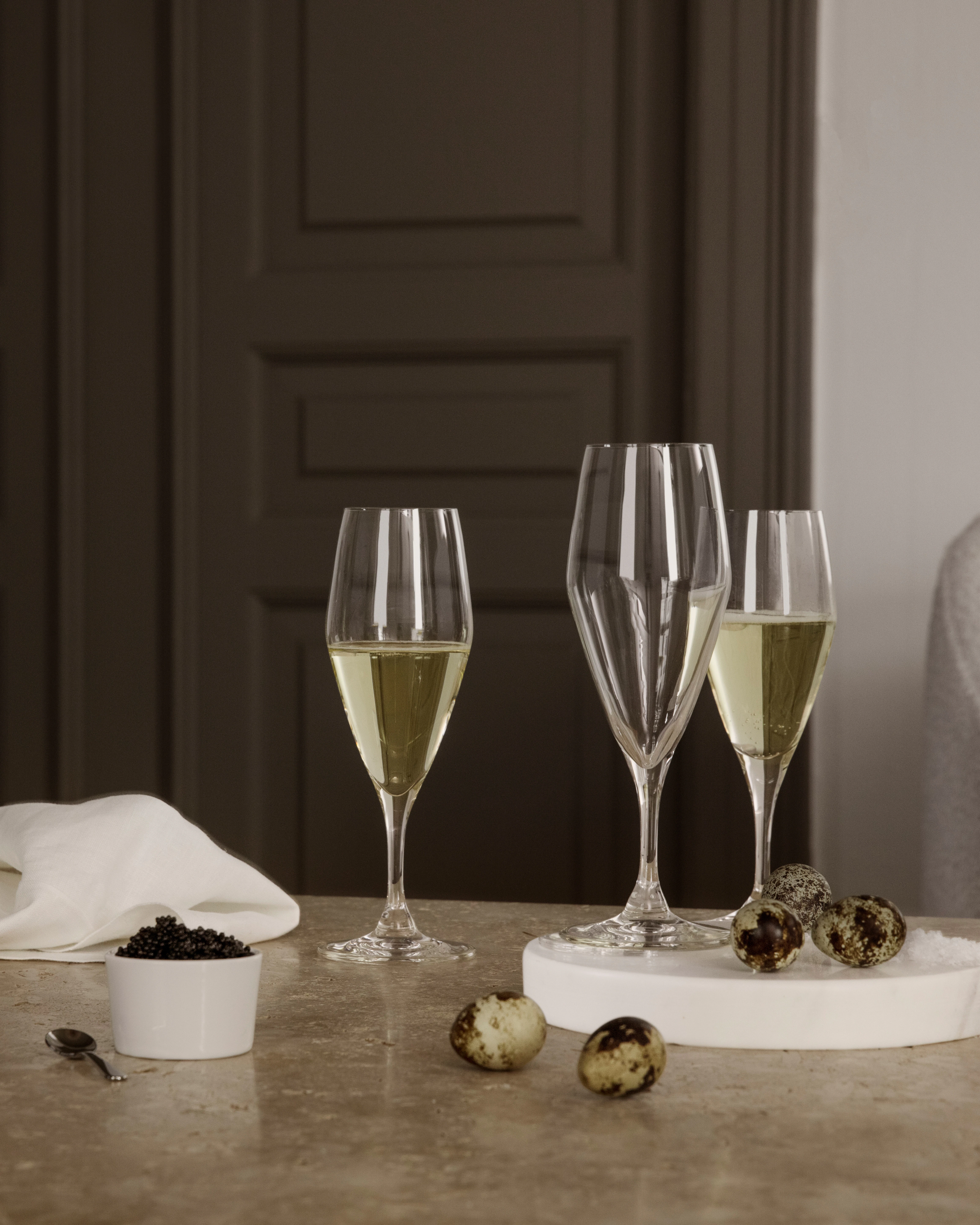 Holmegaard Perfection Clear Champagne Glasses - Thumbnail 2