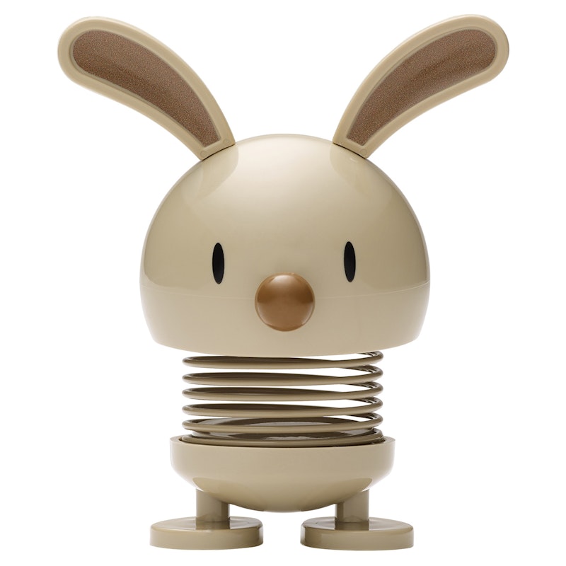 Hoptimist Bunny Figure, Latte