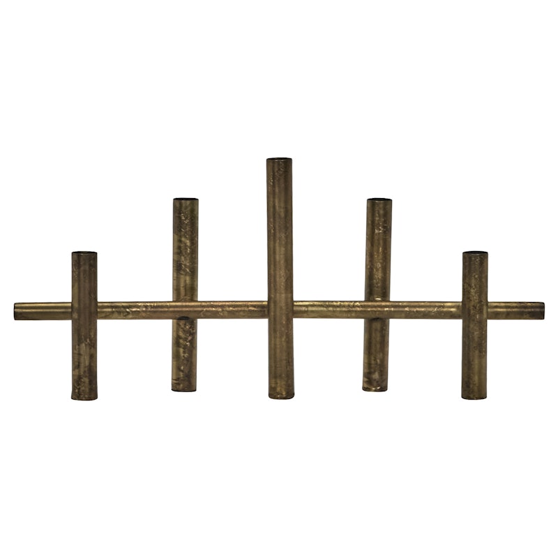 Maxi Candle Holder 45 cm, Antique Brass