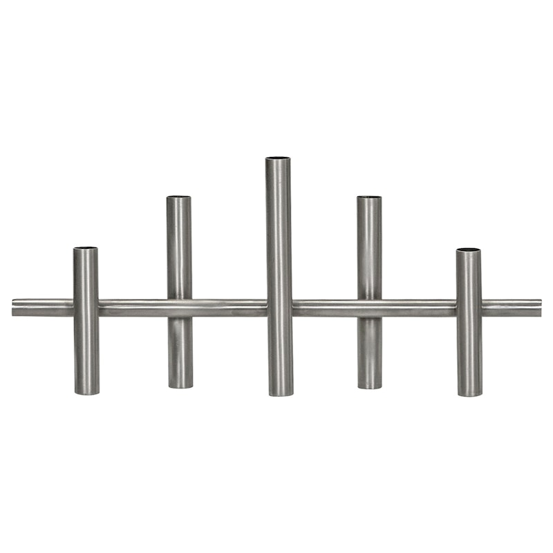 Maxi Candle Holder 45 cm, Antique Silver