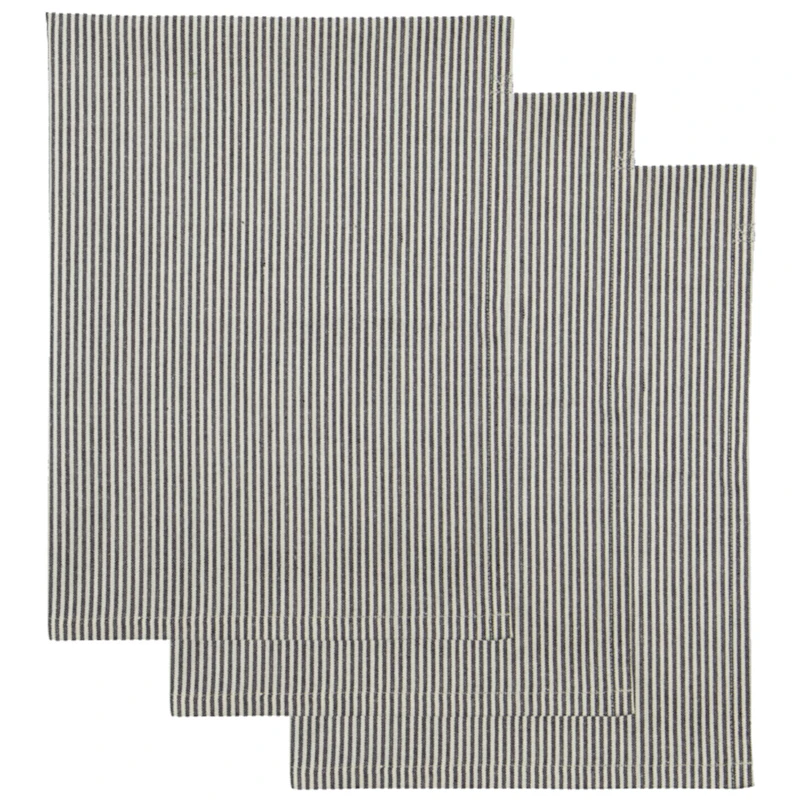 Cook Kitchen Towel 55x75 cm 4-pack, Dark Grey