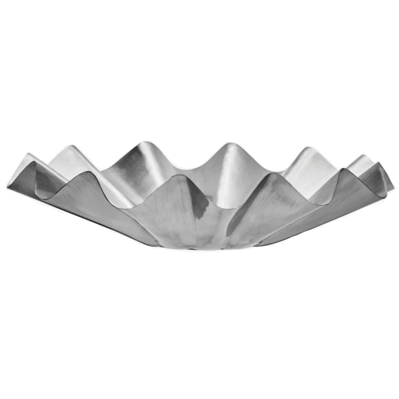 Flood Bowl, Brushed Silver