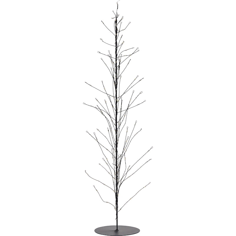 Glow Christmas Tree With Lighting, Metal, Ø12x60 cm