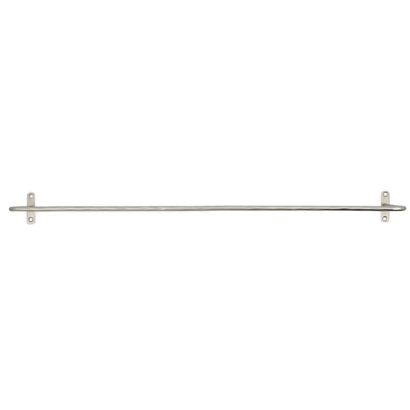 Welo Towel Bar, Brushed Silver