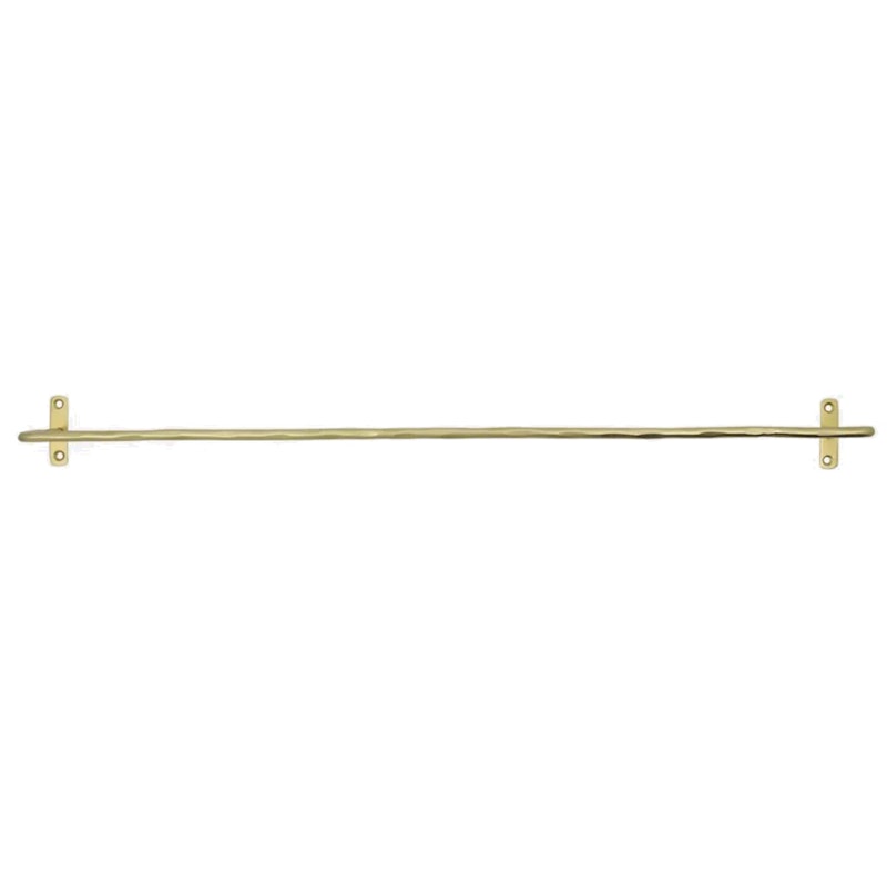 Welo Towel Bar, Brushed Brass