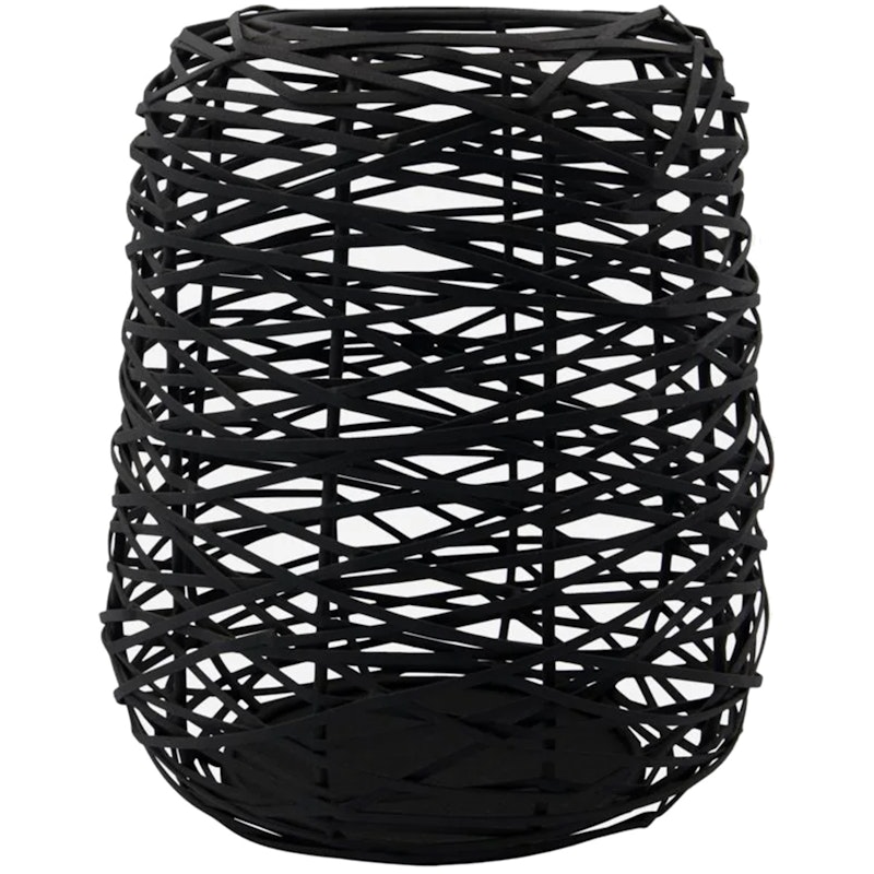 Hurricane Upto Candle Holder Black 27 cm