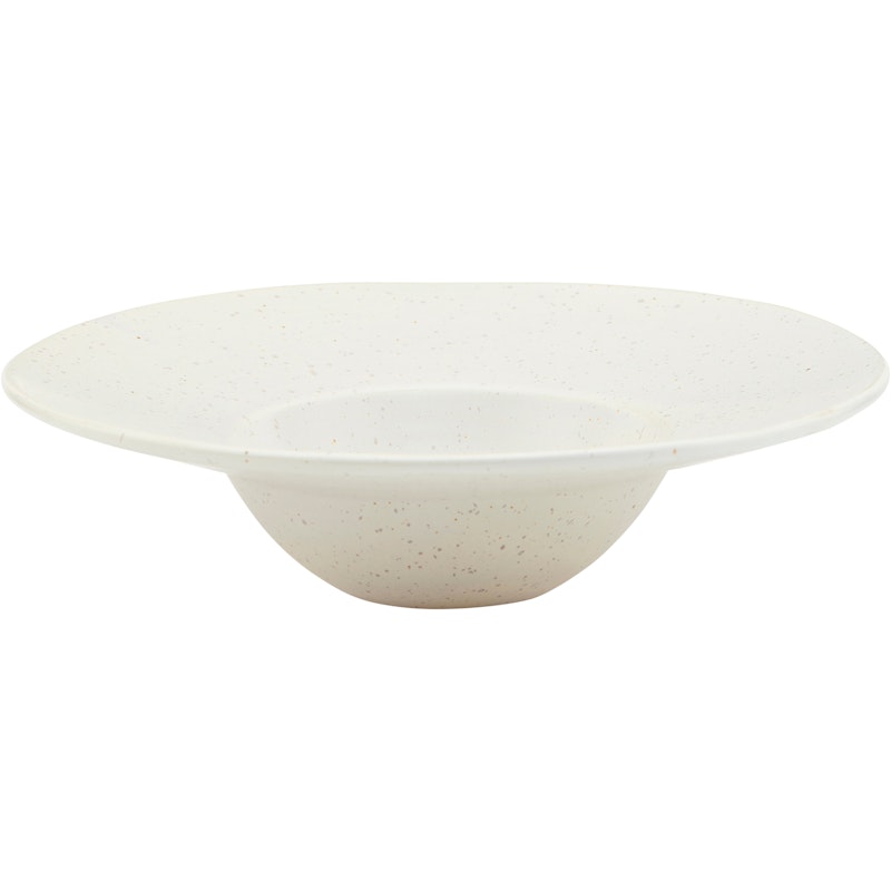 Pion Pasta Plate 25 cm, White / Grey