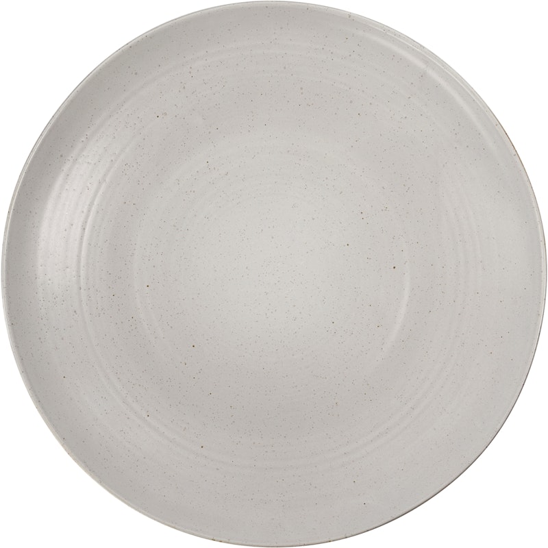 Pion Serving Dish 36 cm, Grey / White