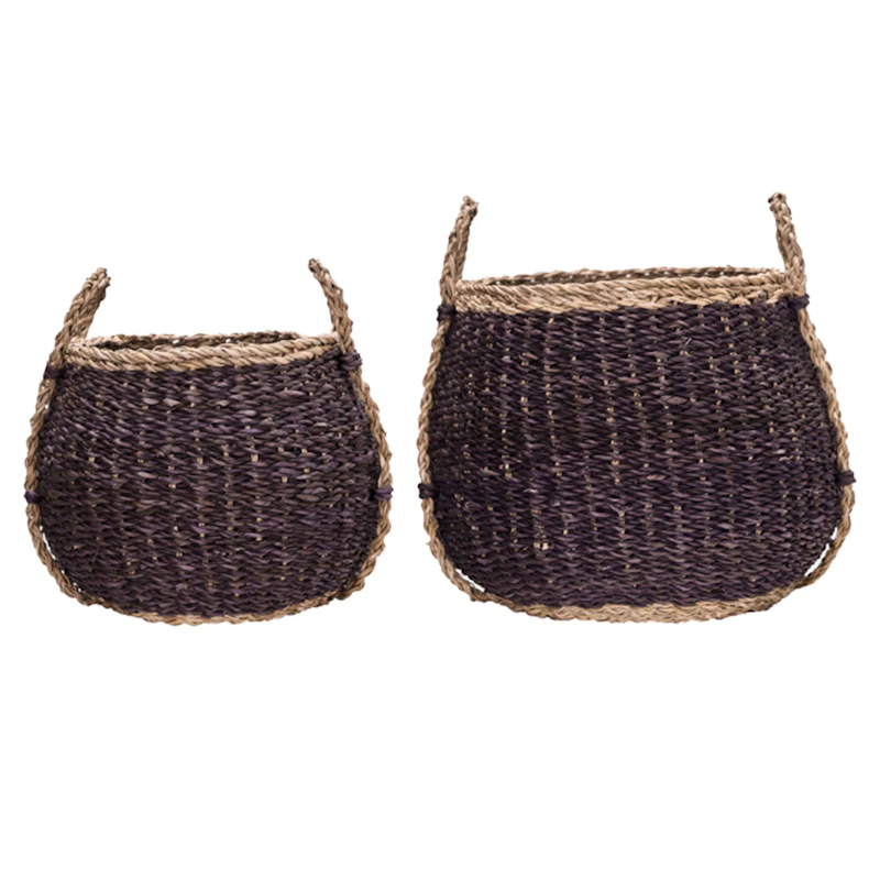 Rangi Storage Basket 2-pack, Plum