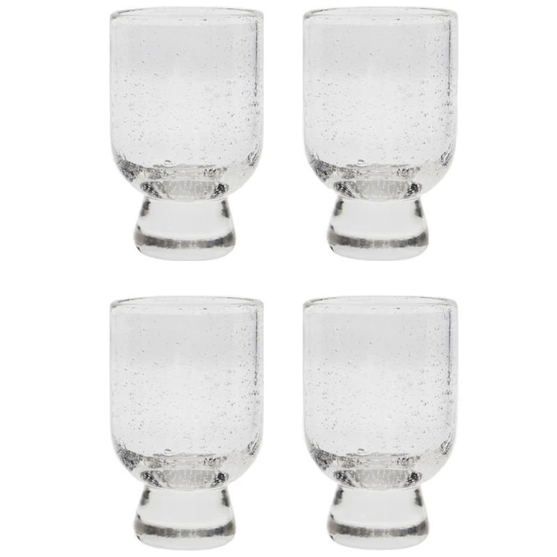 Rich Glass 4-pack, Clear