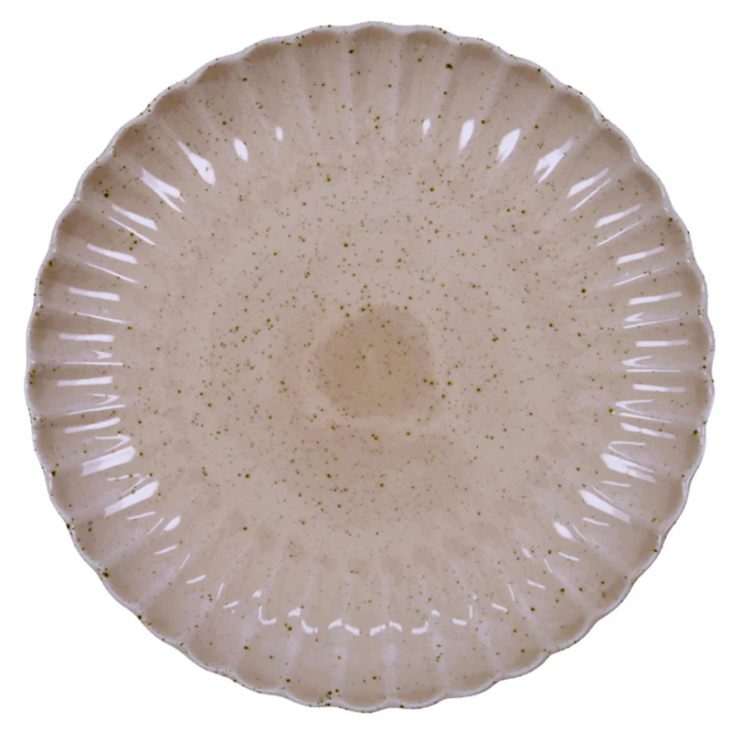Scallop Plate Ø26 cm, Pink