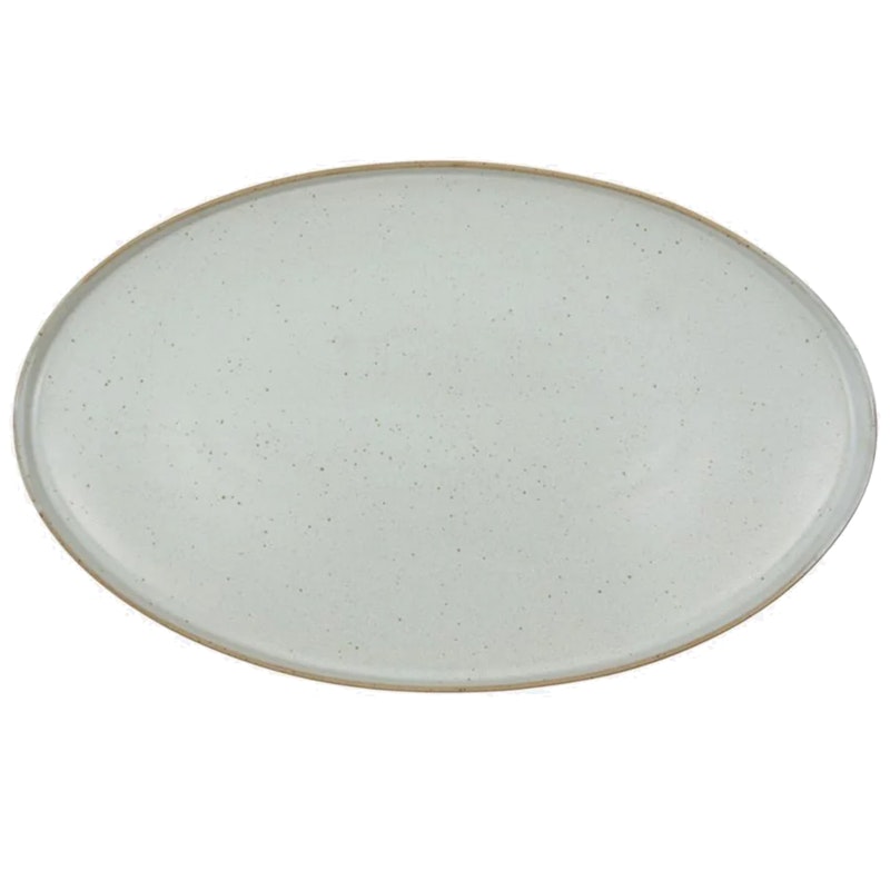 Pion Serving Dish, Grey/White