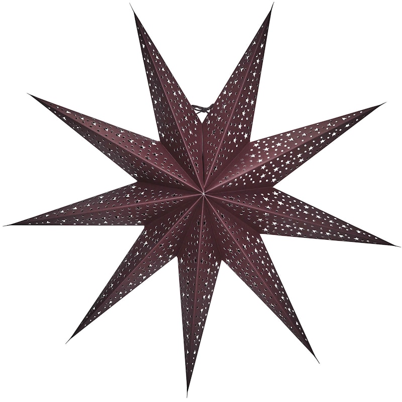 Point Christmas Star 60 cm, Bordeaux