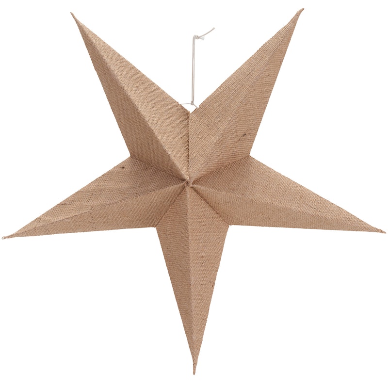 Jute Christmas Star Ø60 cm