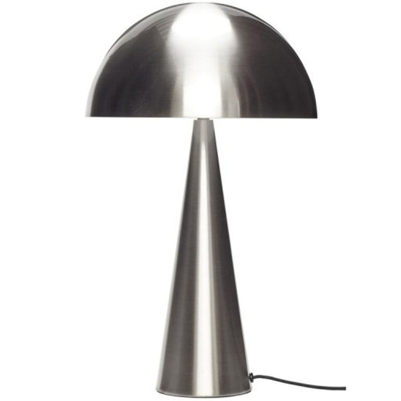Mush Tall Table Lamp, Nickel