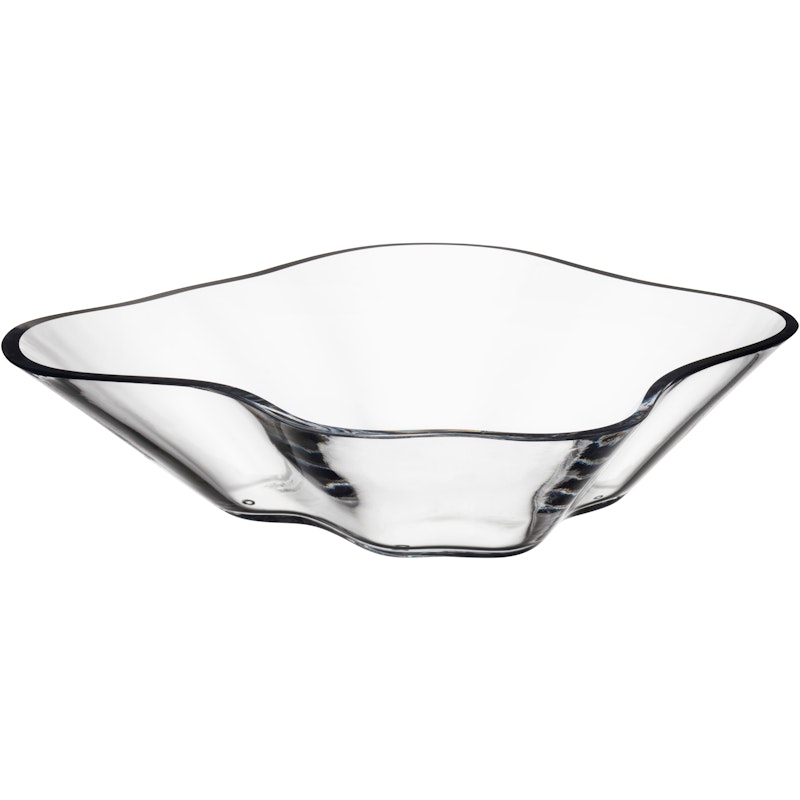 Flower Bowl 279x75 mm, Clear