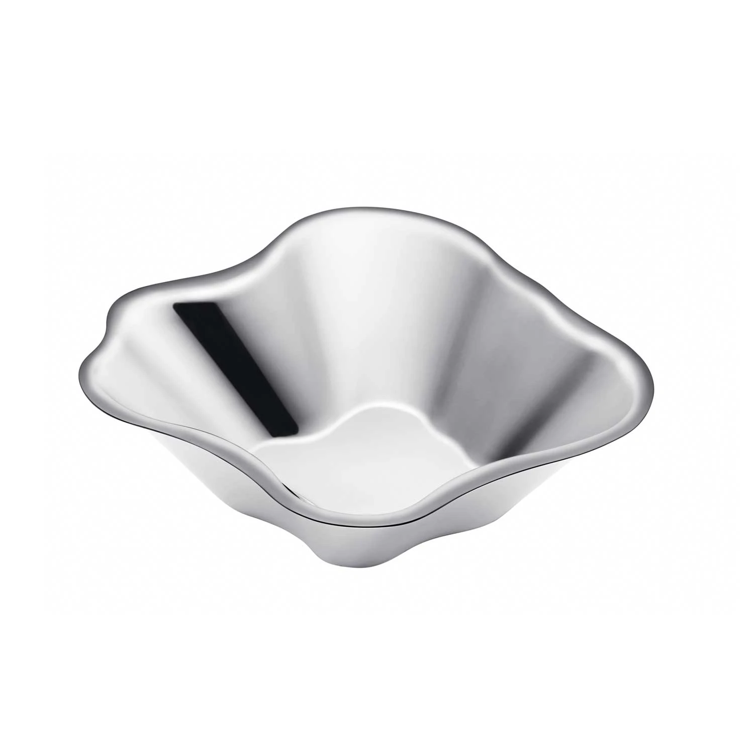 Alvar Aalto Bowl 50x182 mm, Stainless Steel from Iittala | RoyalDesign