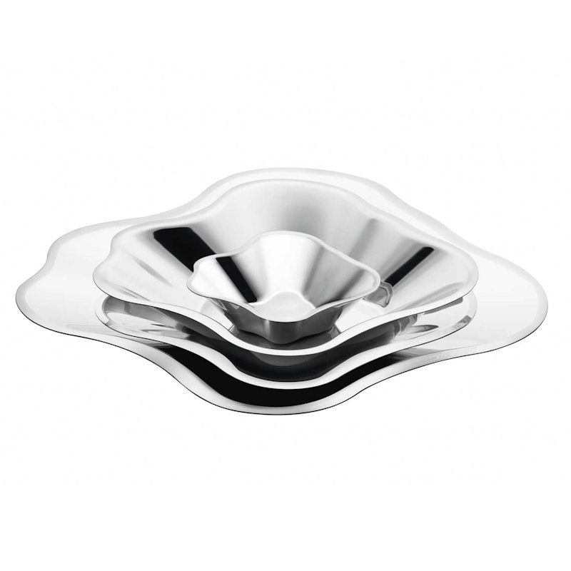 Alvar Aalto Bowl 50x182 mm, Stainless Steel Alvar Aalto Bowl 50x182 mm, Stainless Steel
