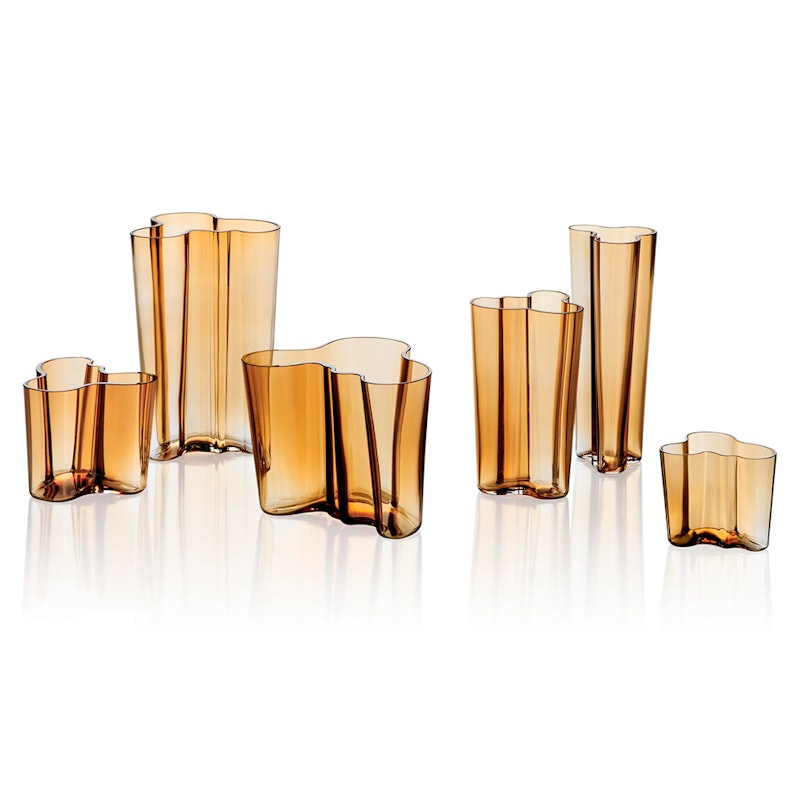 ALVAR AALTO 2冊セット Alvar Aalto Vase 12 cm, Clear from Iittala | RoyalDesign