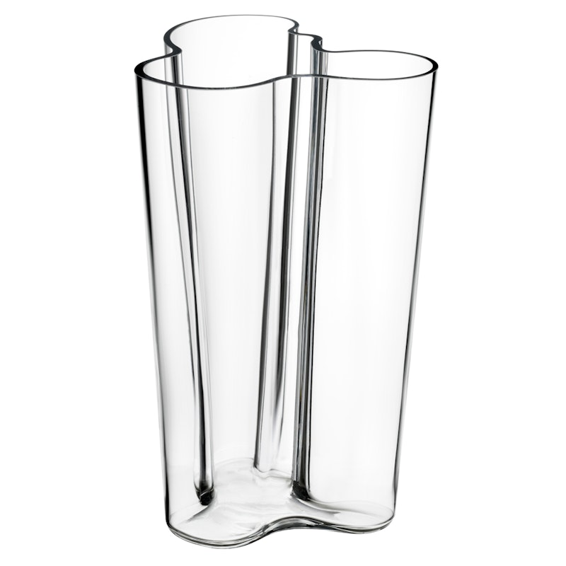 Alvar Aalto Vase 25,1 cm, Clear